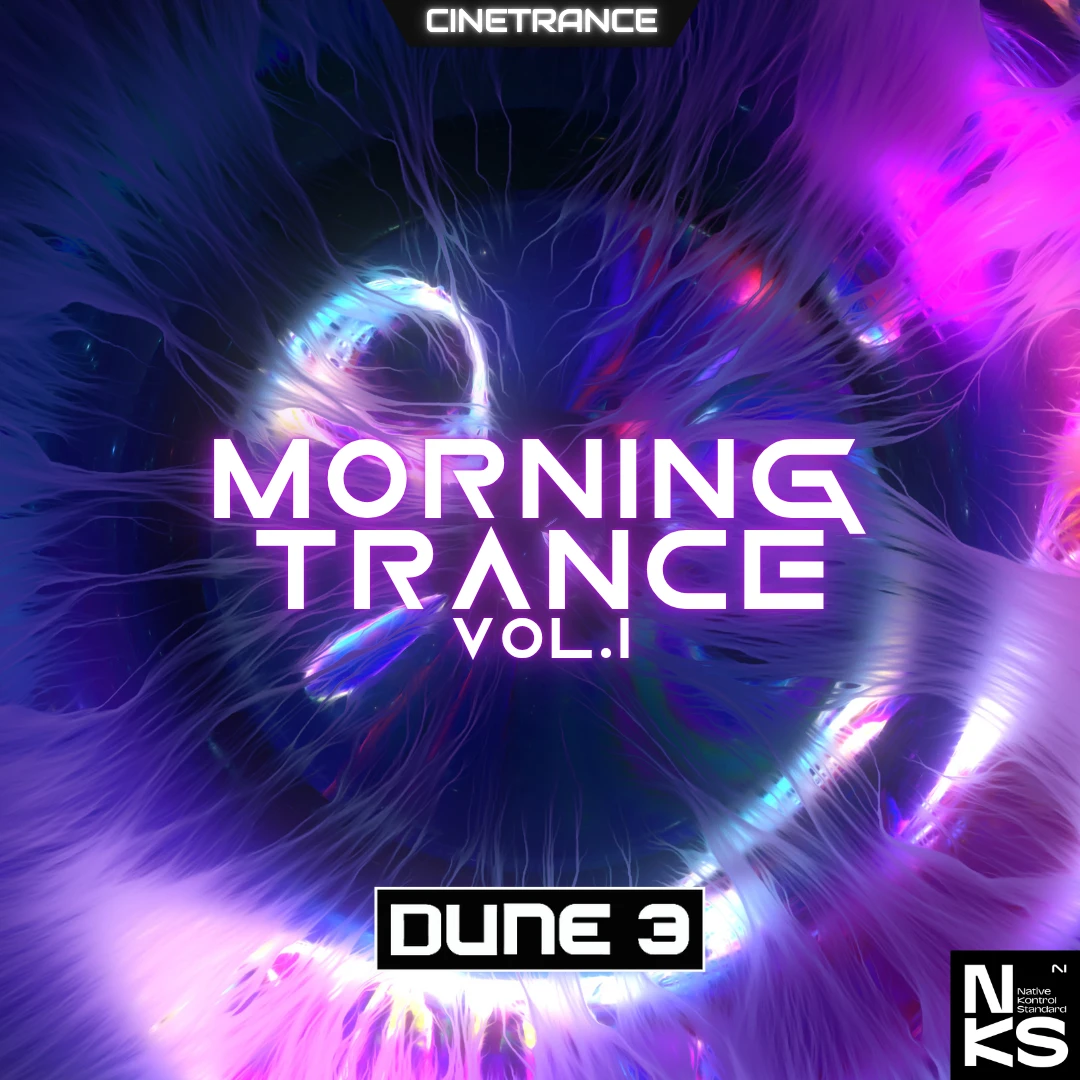 CineTrance - Morning Trance Vol 1 - Dune 3 Presets Software GUI Artwork