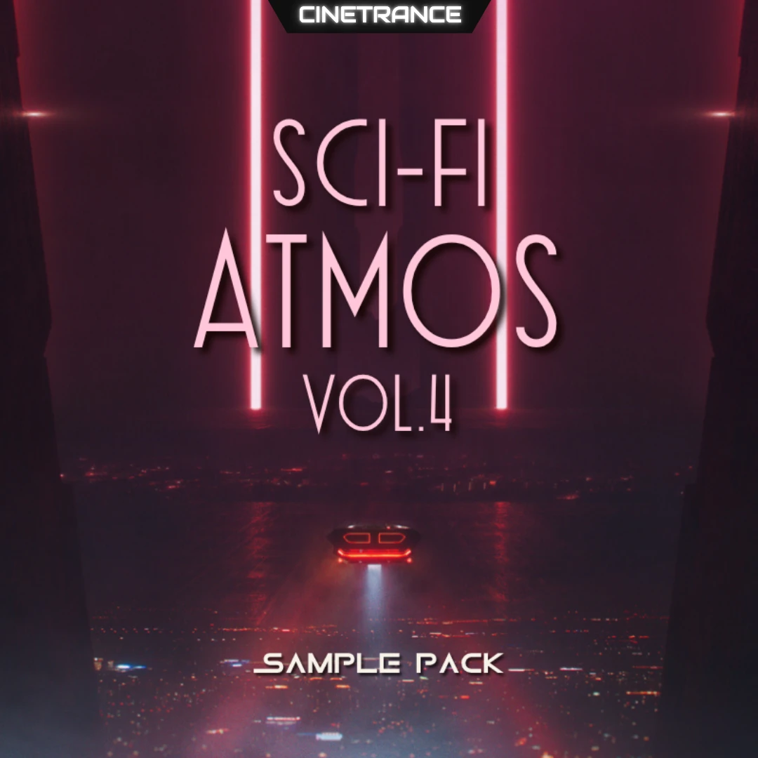 CineTrance - Sci-Fi Atmos Vol.4 Sample Packs Software GUI Artwork