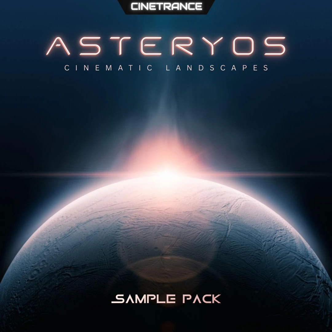 CineTrance - Cinematic Landscapes - Asteryos Sample Packs Software GUI Artwork