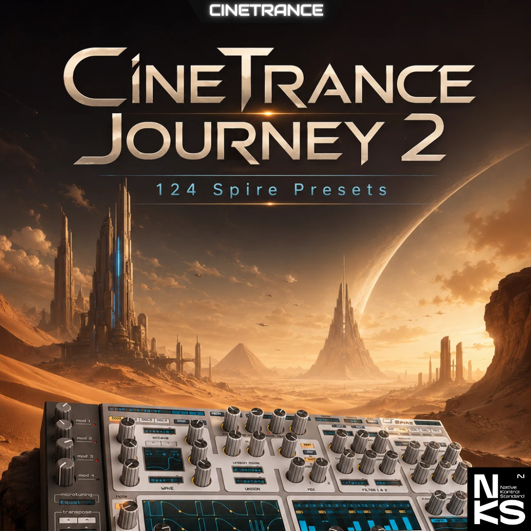 CineTrance - CineTrance Journey Vol.2 Presets Software GUI Artwork
