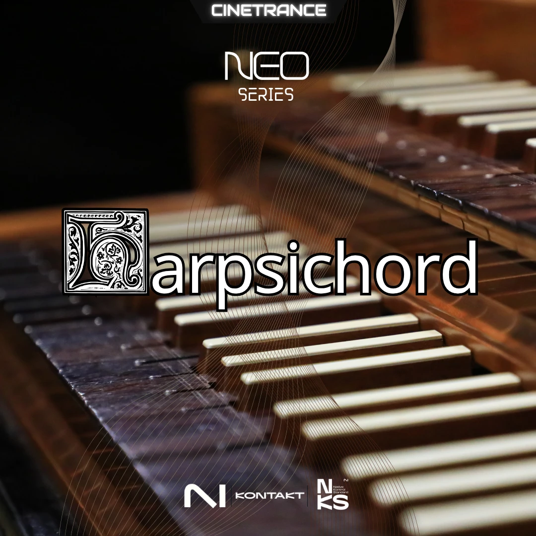 CineTrance - NEO Series: Harpsichord Kontakt Instruments Software GUI Artwork
