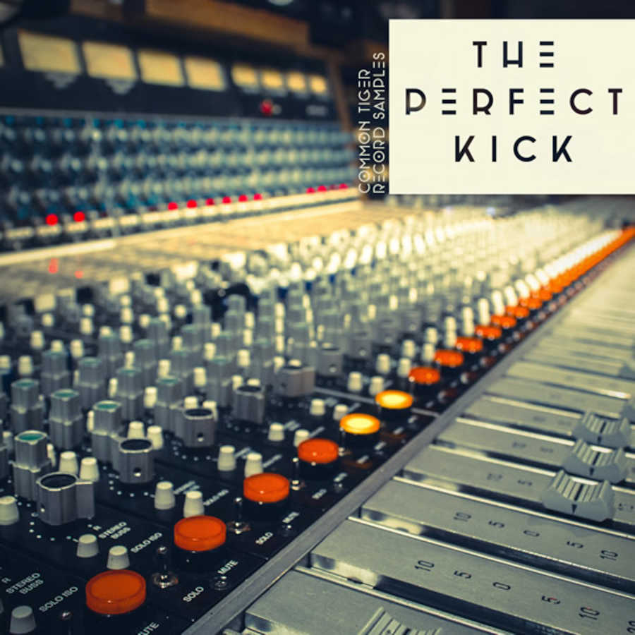 Common Tiger - The Perfect Kick Sample Packs Software GUI Artwork