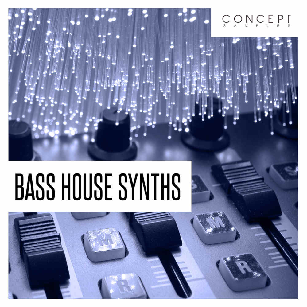 Concept Samples - Bass House Synths Sample Packs Software GUI Artwork