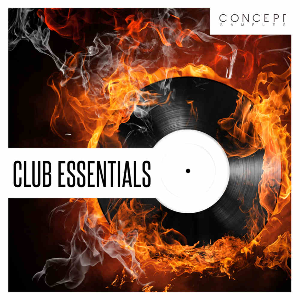 Concept Samples - Club Essentials Sample Packs Software GUI Artwork
