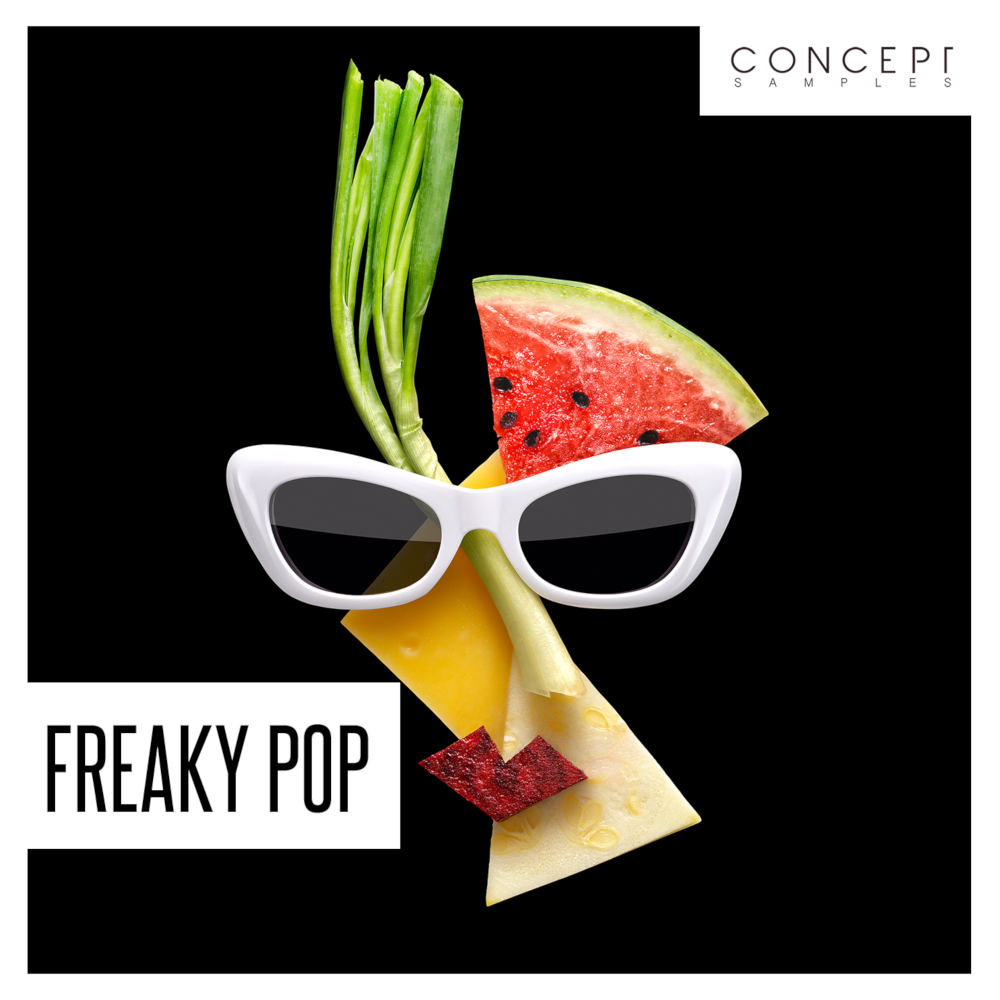 Concept Samples - Freaky Pop Sample Packs Software GUI Artwork