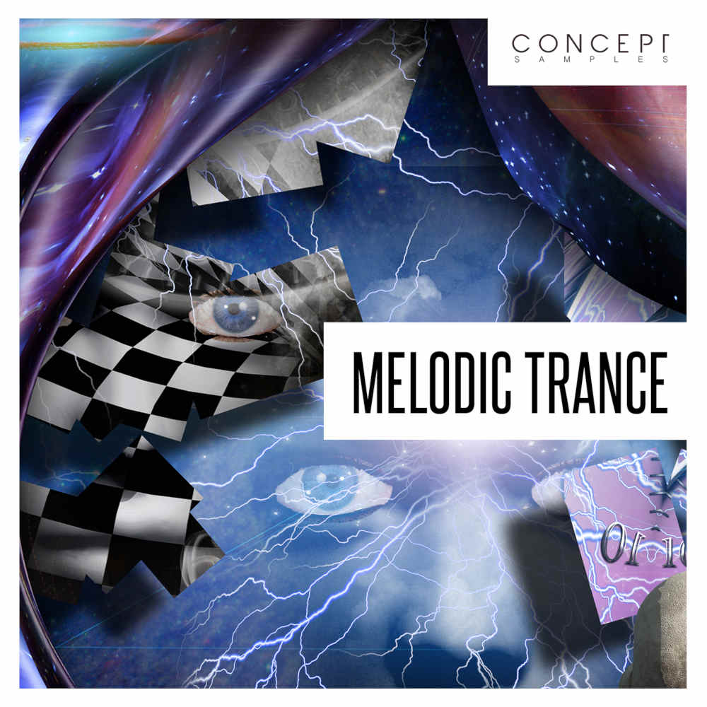 Concept Samples - Melodic Trance Sample Packs Software GUI Artwork