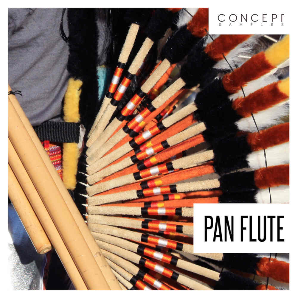 Concept Samples - Pan Flute Sample Packs Software GUI Artwork