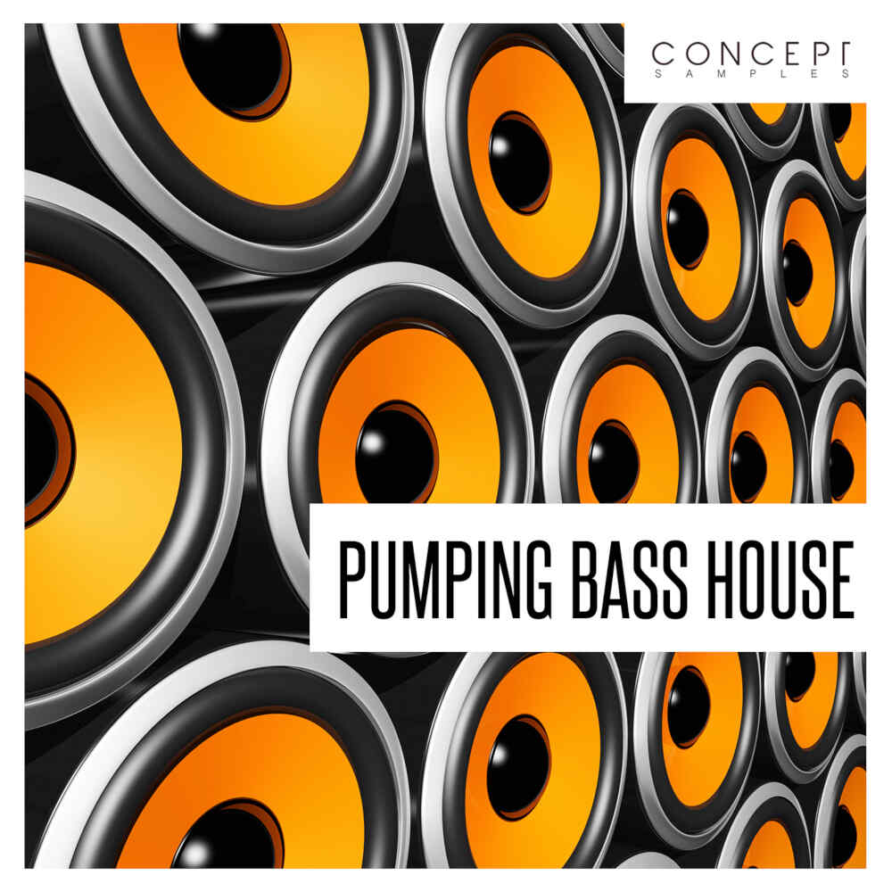 Concept Samples - Pumping Bass House Sample Packs Software GUI Artwork
