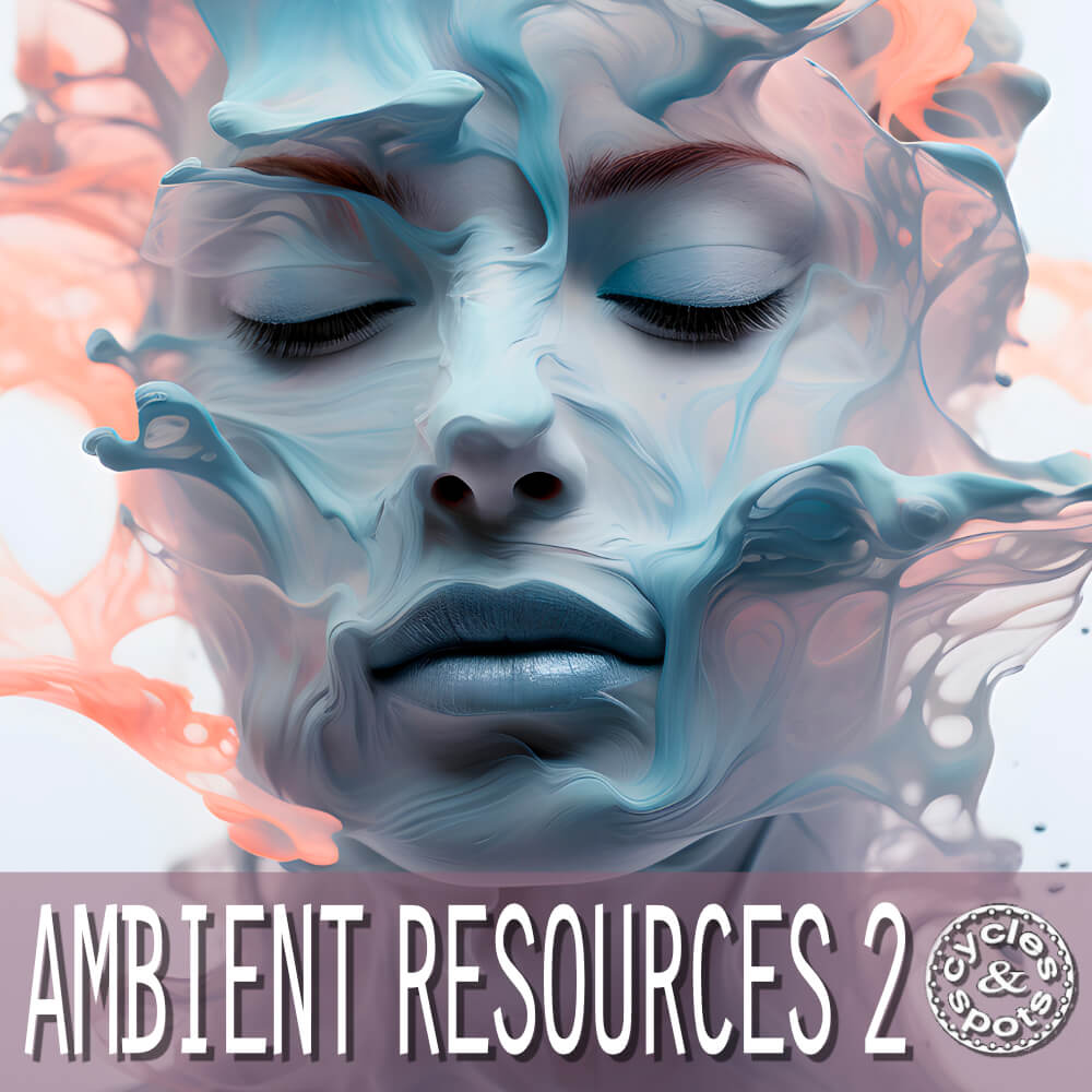 Cycles and Spots - Ambient Resources 2 Sample Packs Software GUI Artwork