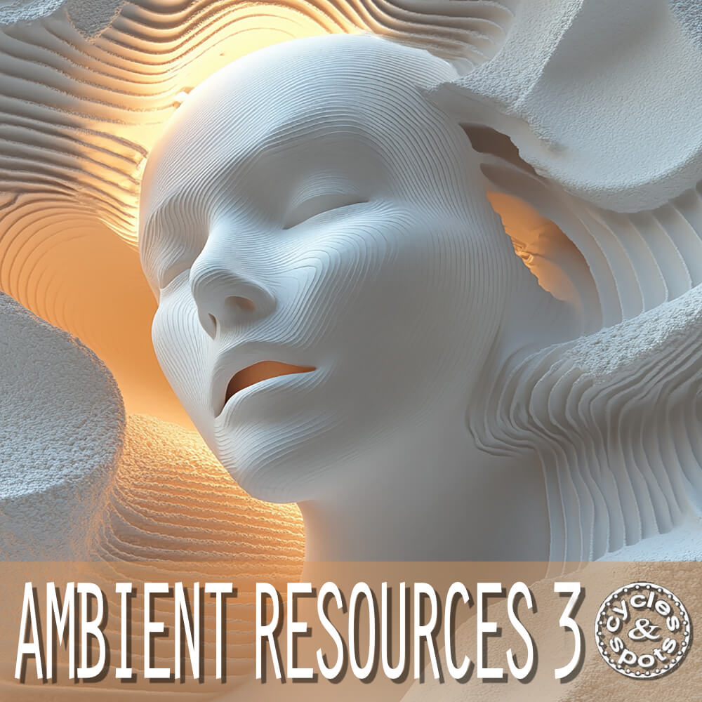 Cycles and Spots - Ambient Resources 3 Sample Packs Software GUI Artwork