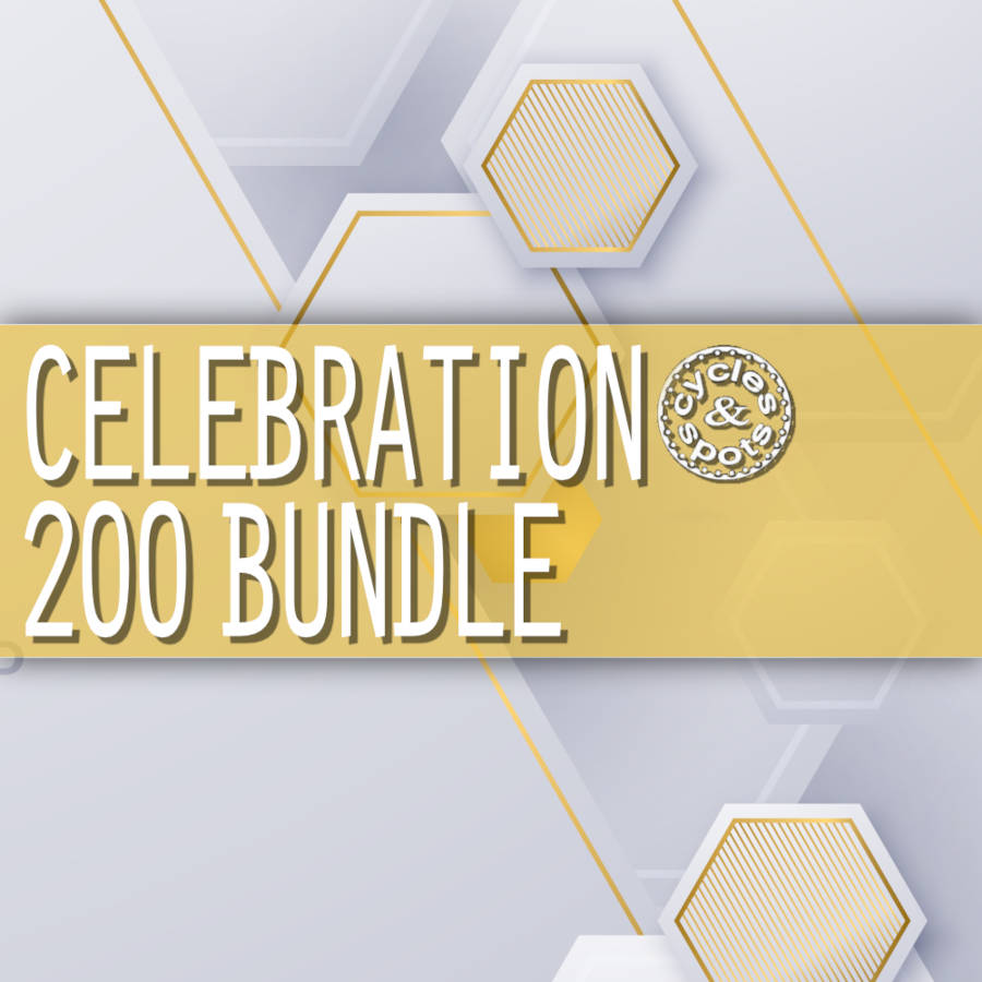 Cycles and Spots - Celebration 200 Bundle Sample Packs Software GUI Artwork