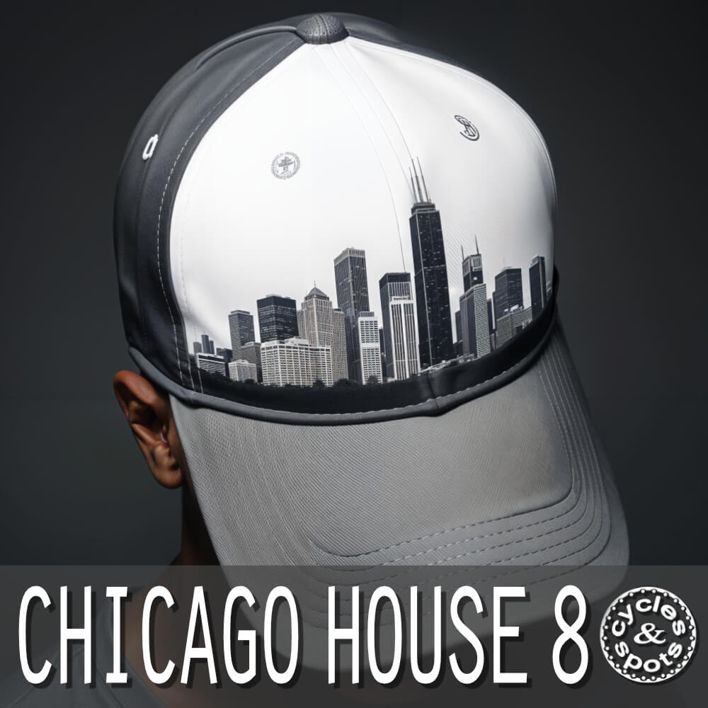Cycles and Spots - Chicago House 8 Sample Packs Software GUI Artwork