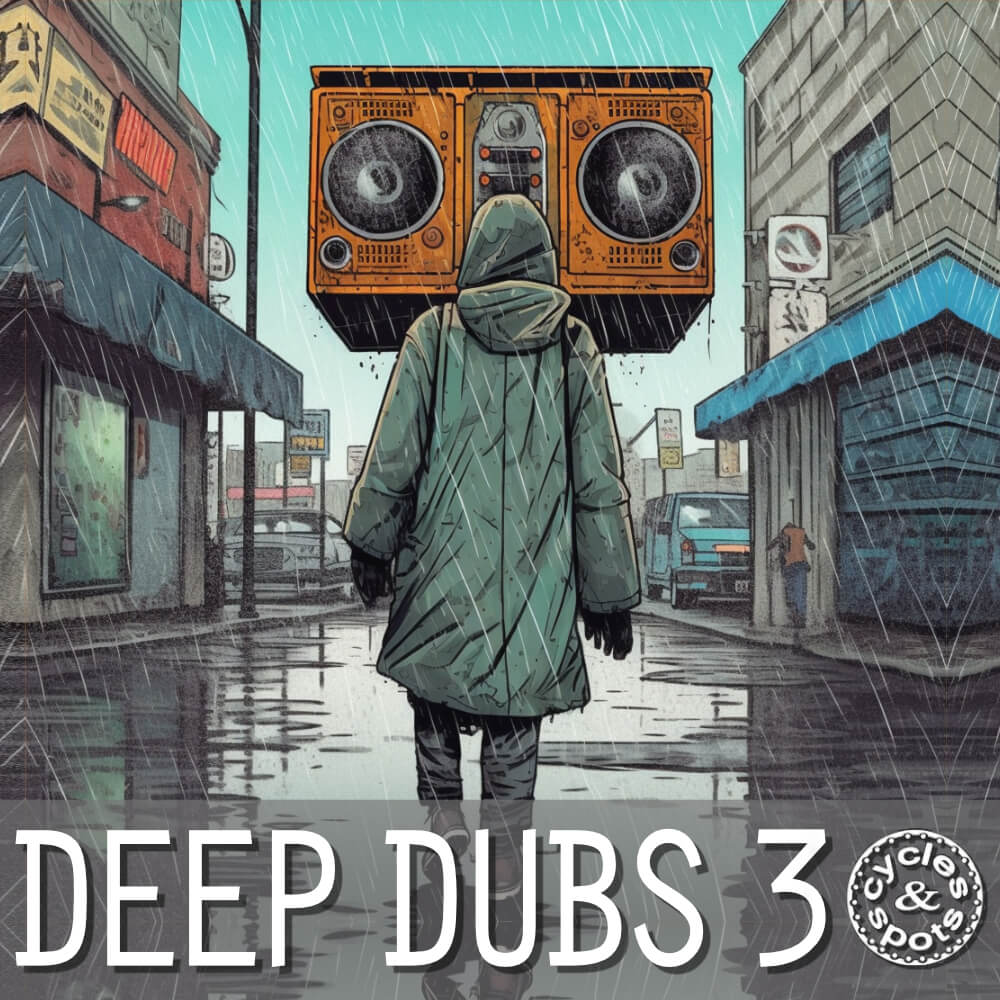 Cycles and Spots - Deep Dubs 3 Sample Packs Software GUI Artwork