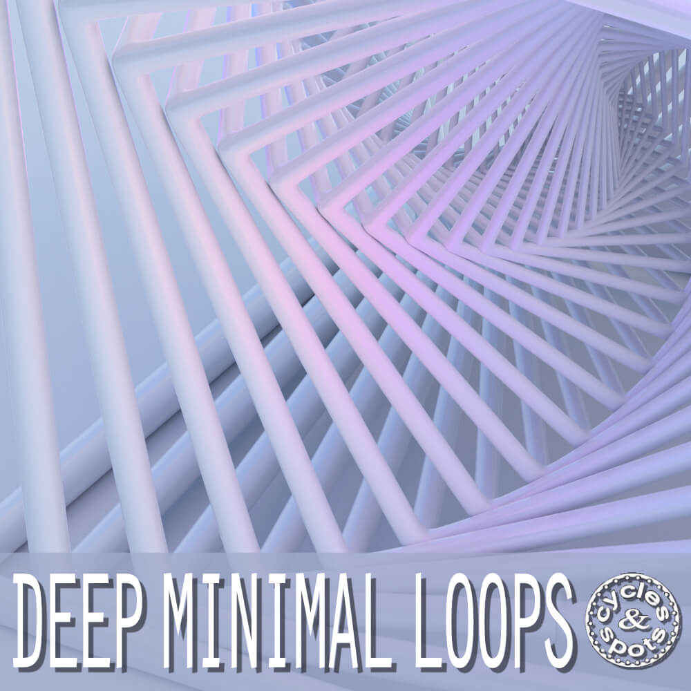 Cycles and Spots - Deep Minimal Loops Sample Packs Software GUI Artwork
