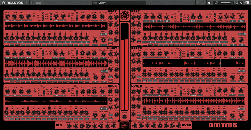 Cycles and Spots - Deep Minimal Trax Maker 6 Presets Software GUI Artwork