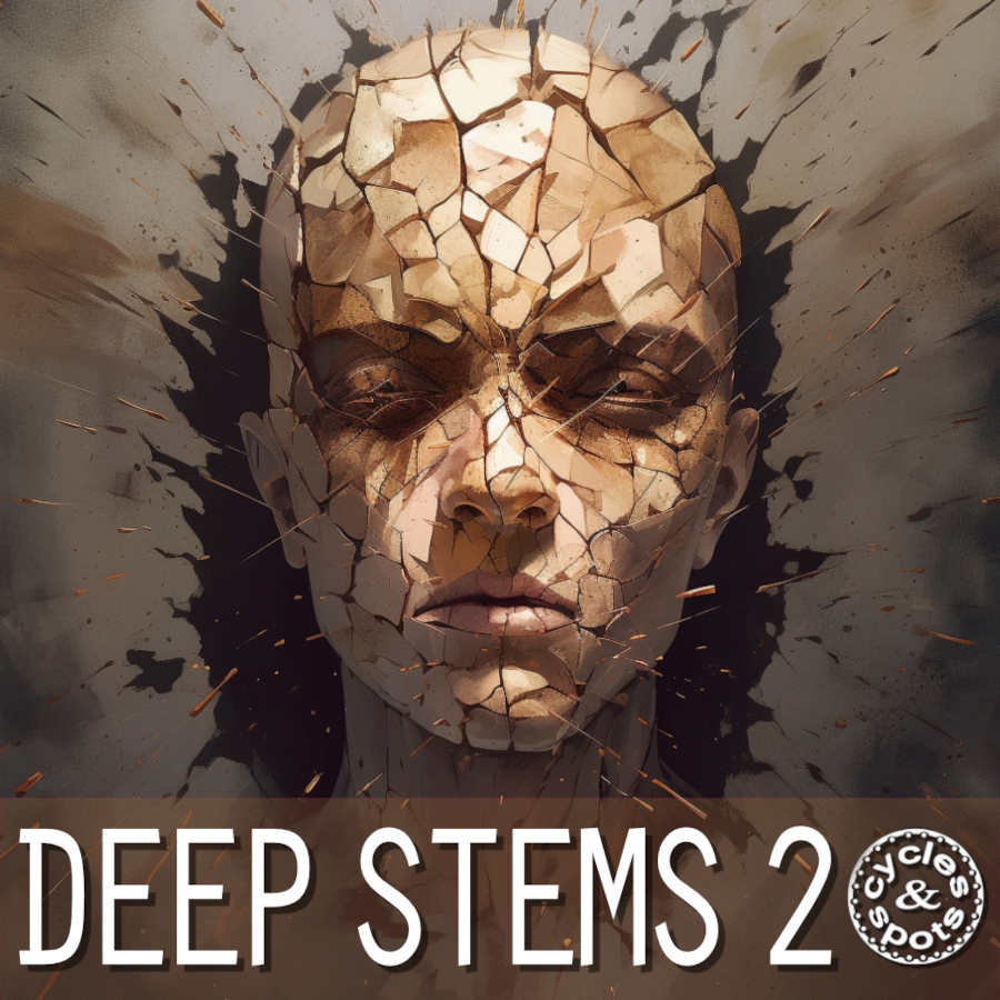 Cycles and Spots - Deep Stems 2 Sample Packs Software GUI Artwork