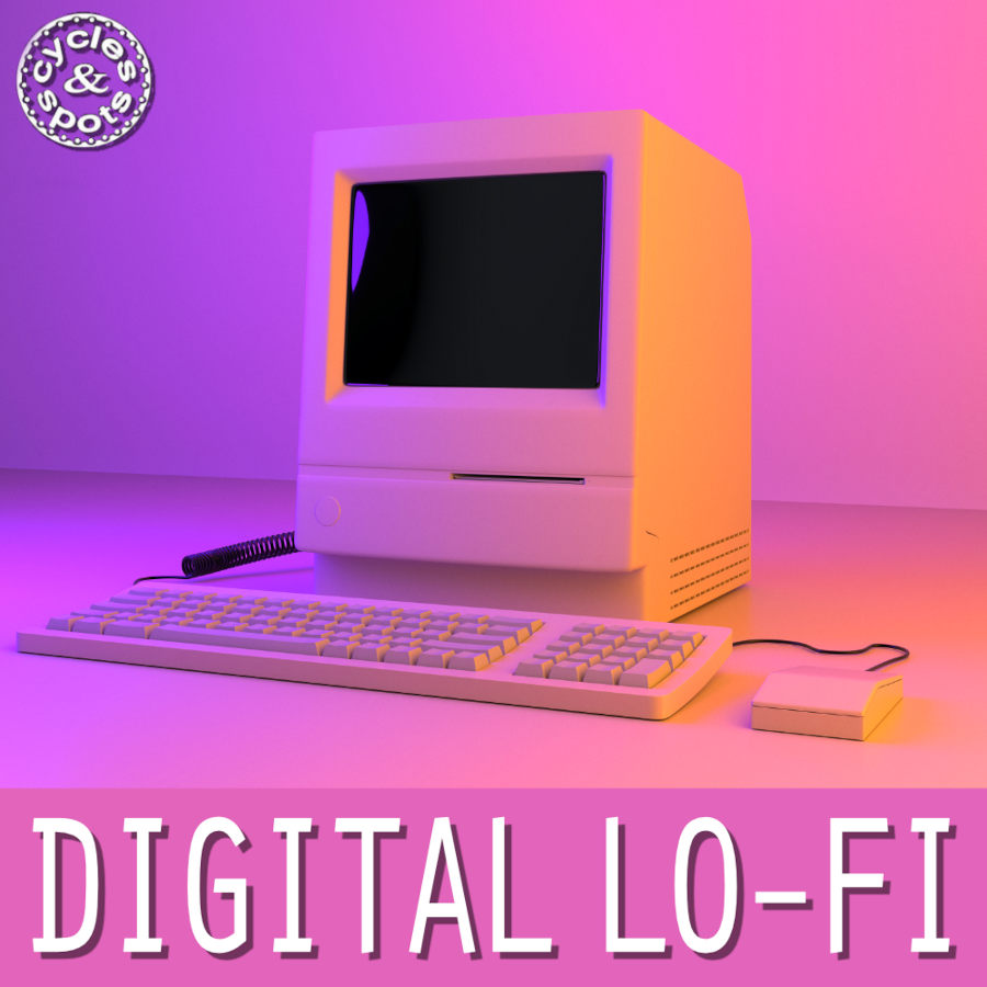 Cycles and Spots - Digital Lo-Fi Sample Packs Software GUI Artwork