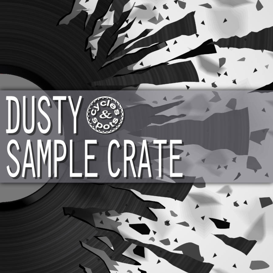 Cycles and Spots - Dusty Sample Crate Sample Packs Software GUI Artwork