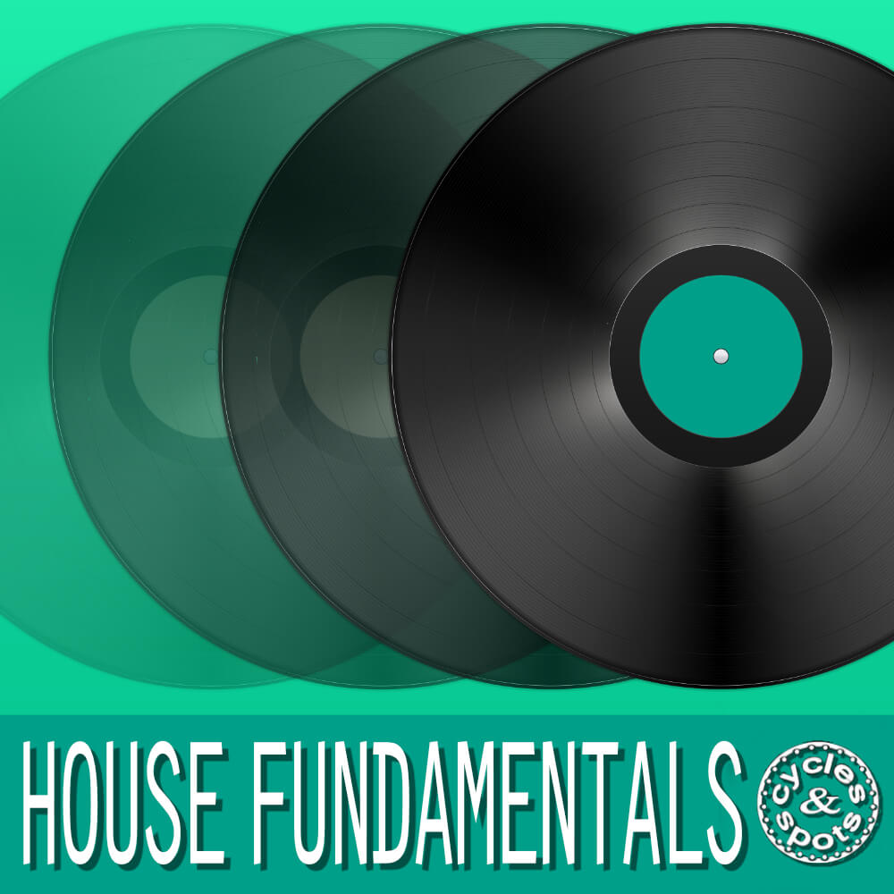 Cycles and Spots - House Fundamentals Sample Packs Software GUI Artwork