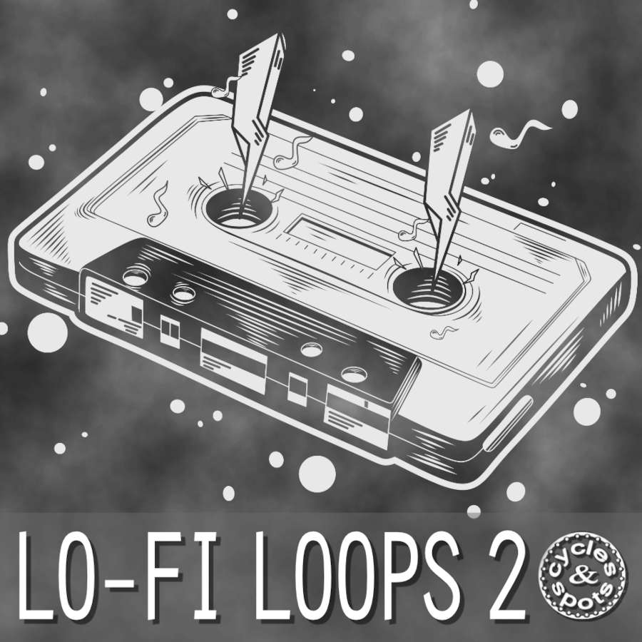 Cycles and Spots - Lo-Fi Loops 2 Sample Packs Software GUI Artwork
