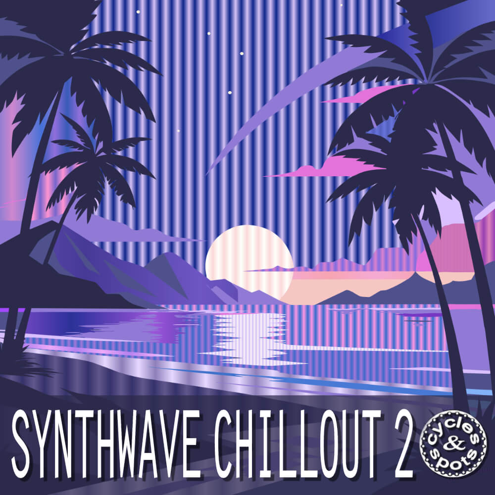 Cycles and Spots - Synthwave Chillout 2 Sample Packs Software GUI Artwork