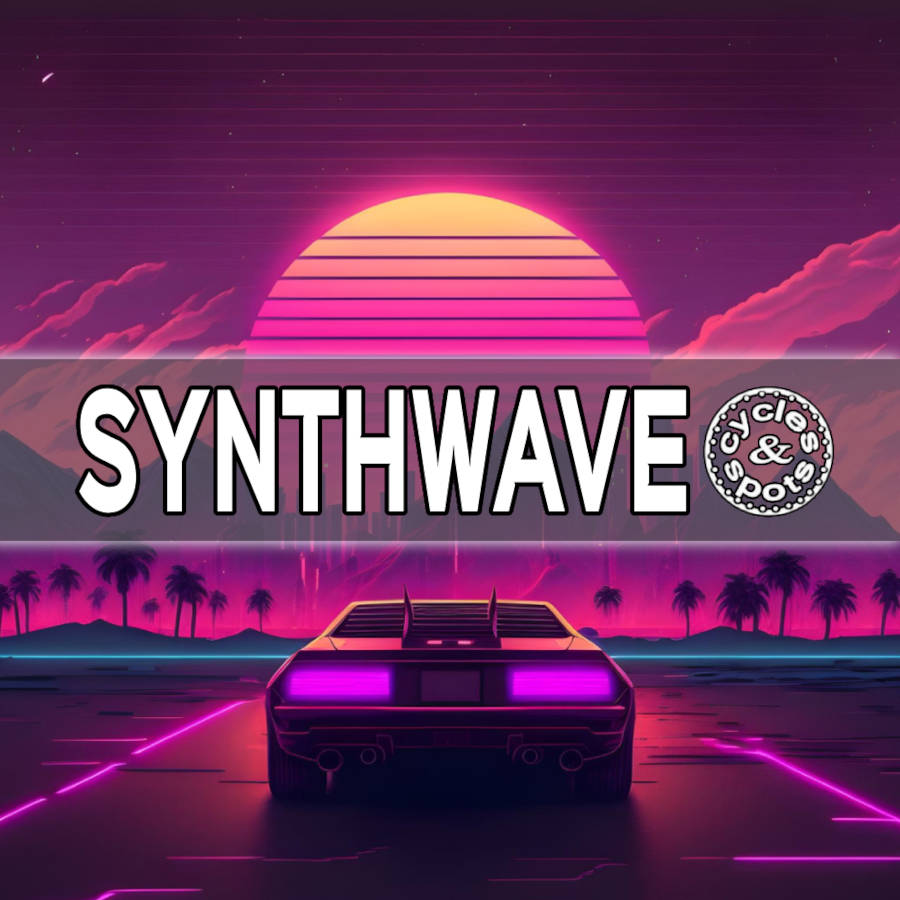Cycles and Spots - Synthwave Sample Packs Software GUI Artwork