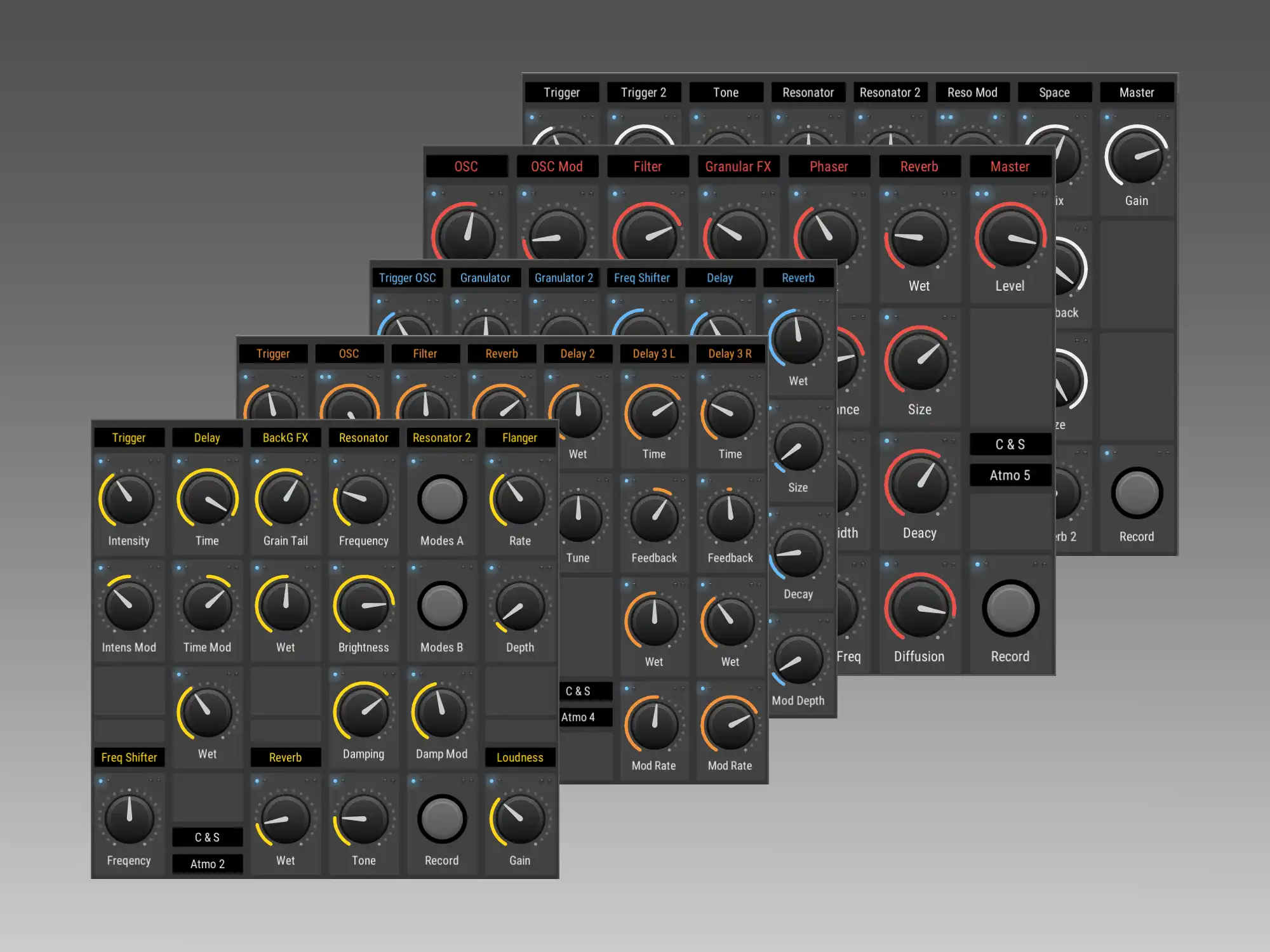 Cycles and Spots - VCV Atmo Presets Software GUI Artwork