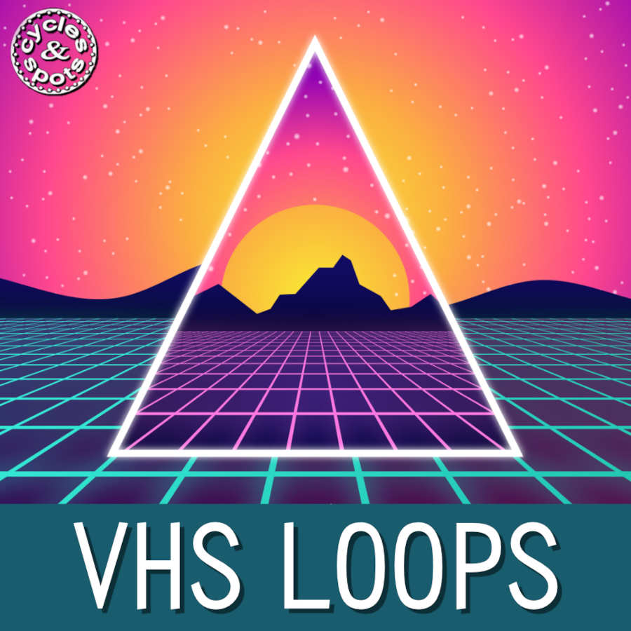 Cycles and Spots - VHS Loops Sample Packs Software GUI Artwork