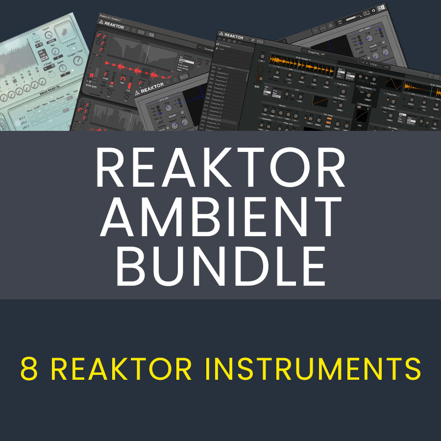 Cycles and Spots - Reaktor Ambient Bundle Presets Software GUI Artwork