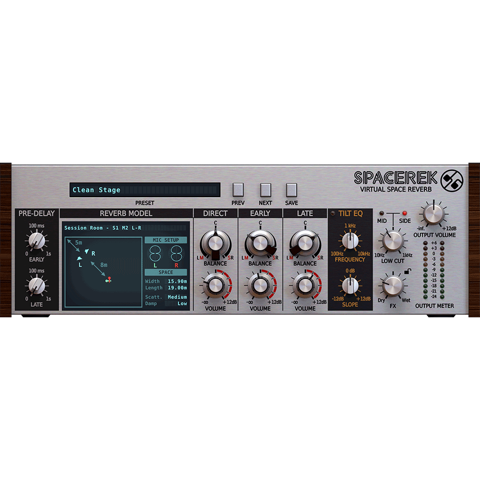 D16 Group - Spacerek Plugins & FX Software GUI Artwork