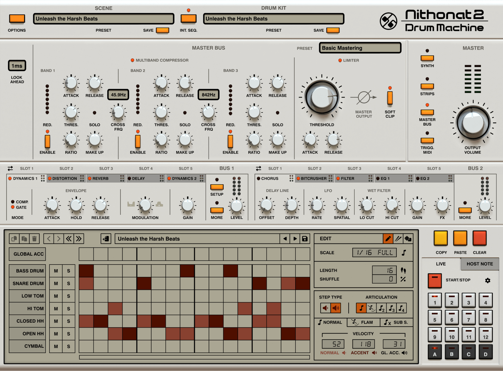 D16 Group - Nithonat 2 Plugins & FX Software GUI Artwork