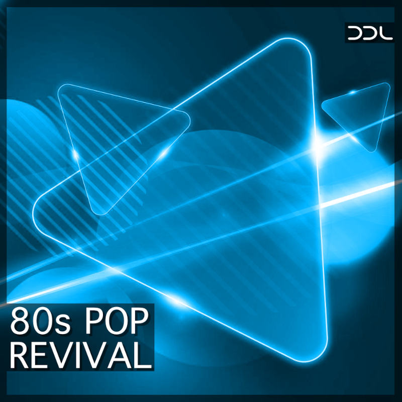 Deep Data Loops - 80's Pop Revival Sample Packs Software GUI Artwork