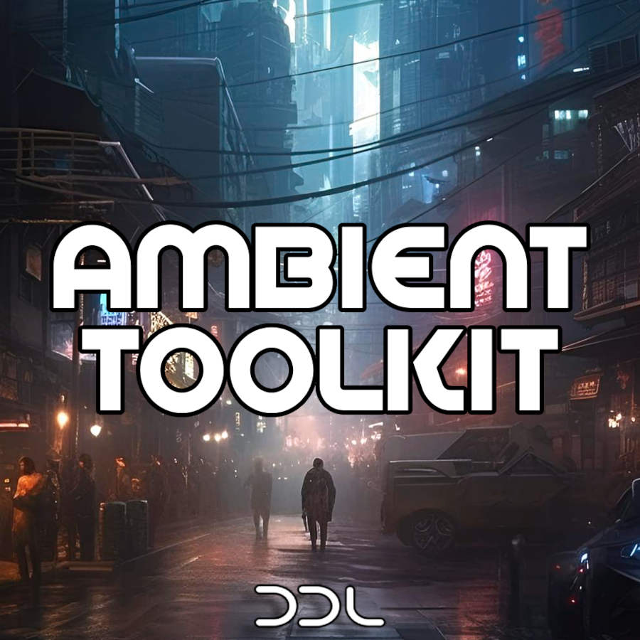 Deep Data Loops - Ambient Toolkit Sample Packs Software GUI Artwork
