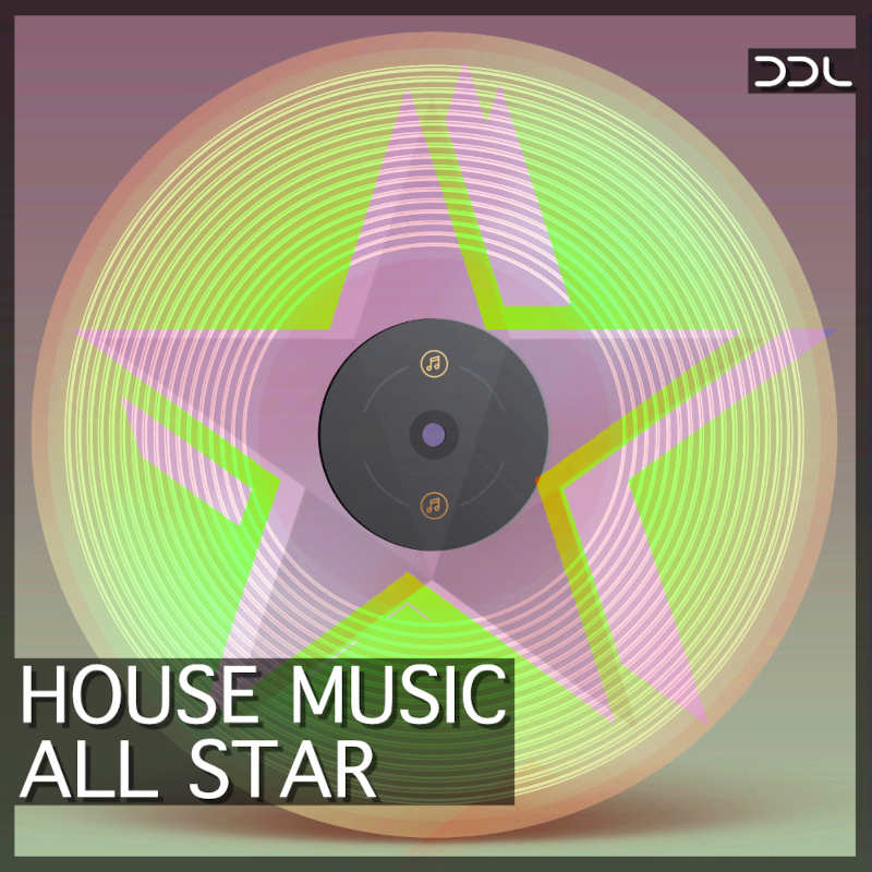 Deep Data Loops - House Music All Star Sample Packs Software GUI Artwork