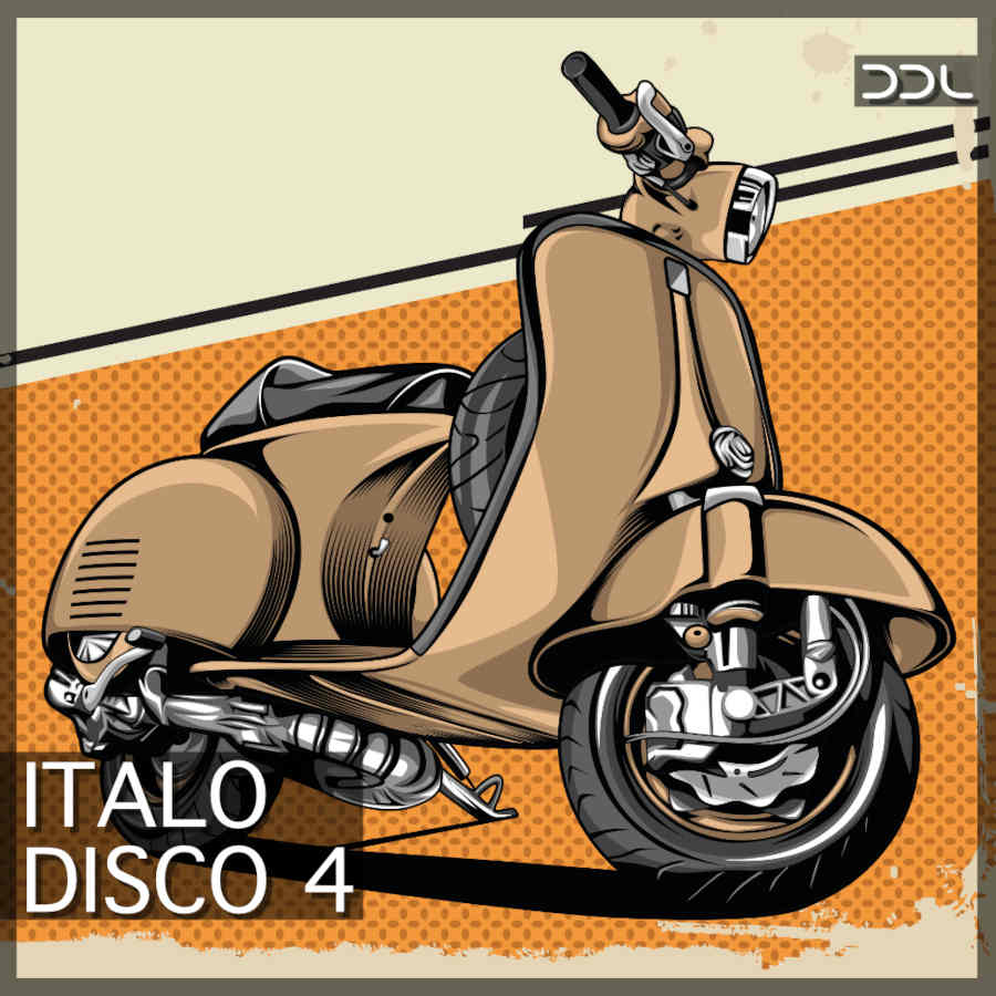 Deep Data Loops - Italo Disco 4 Sample Packs Software GUI Artwork