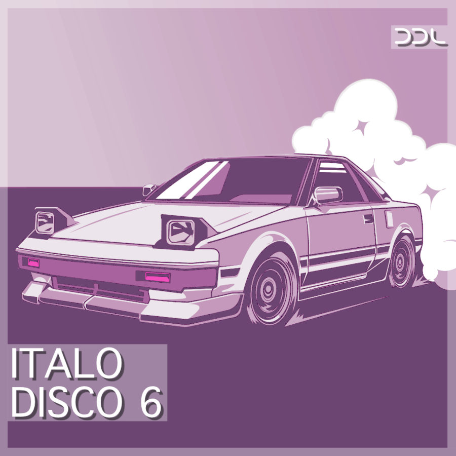 Deep Data Loops - Italo Disco 6 Sample Packs Software GUI Artwork