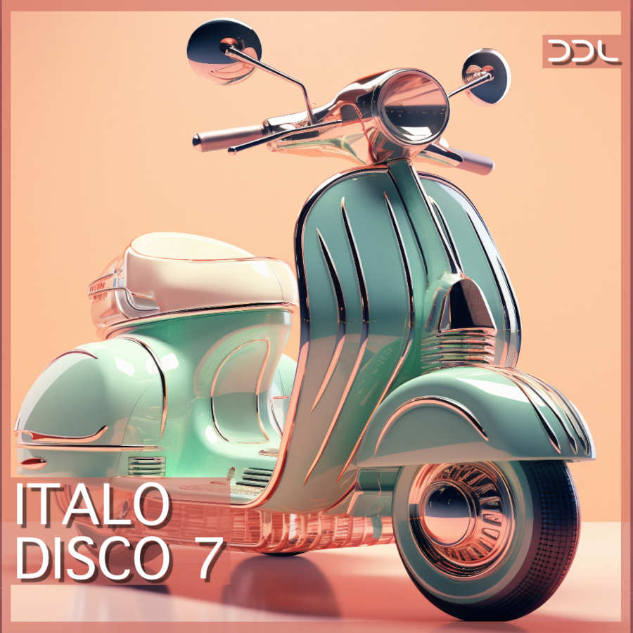 Deep Data Loops - Italo Disco 7 Sample Packs Software GUI Artwork