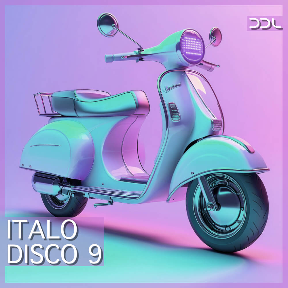 Deep Data Loops - Italo Disco 9 Sample Packs Software GUI Artwork