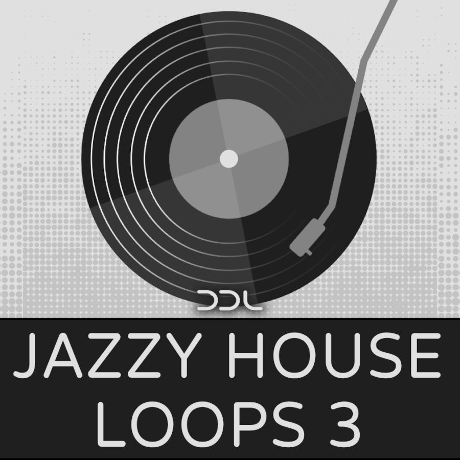Deep Data Loops - Jazzy House Loops 3 Sample Packs Software GUI Artwork