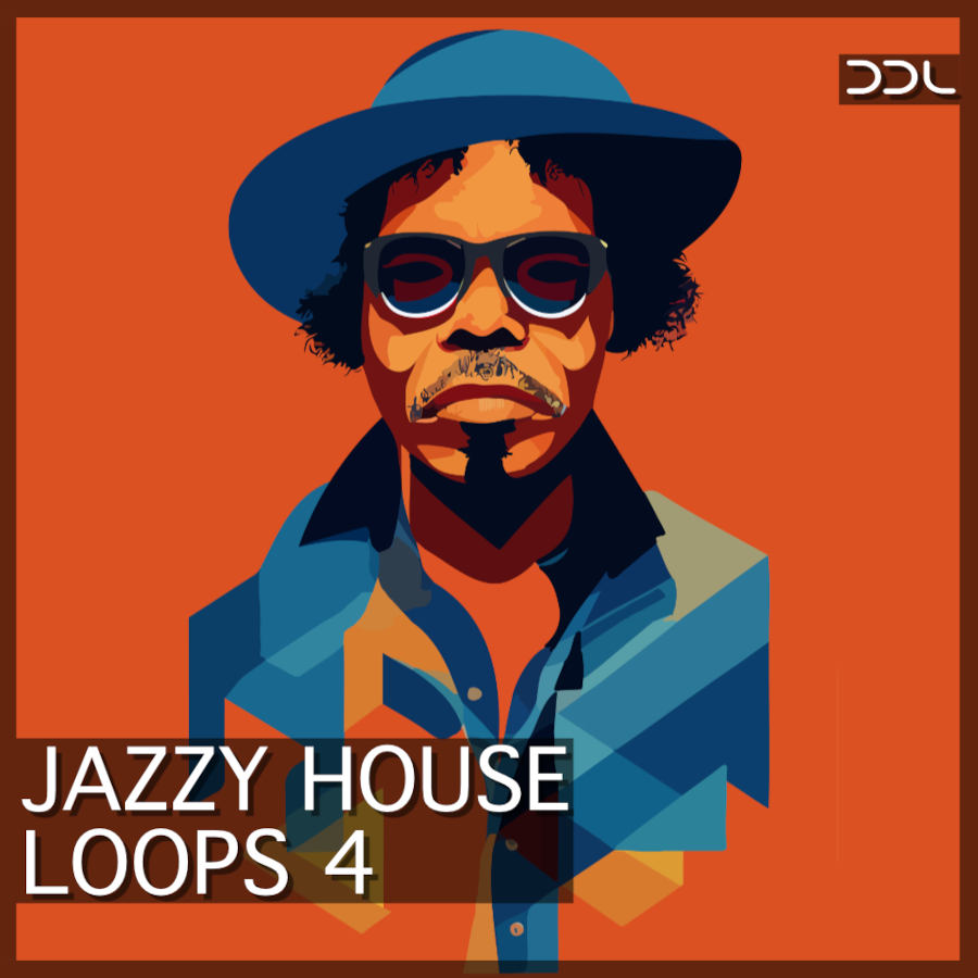 Deep Data Loops - Jazzy House Loops 4 Sample Packs Software GUI Artwork