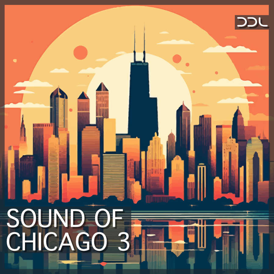 Deep Data Loops - Sound of Chicago 3 Sample Packs Software GUI Artwork