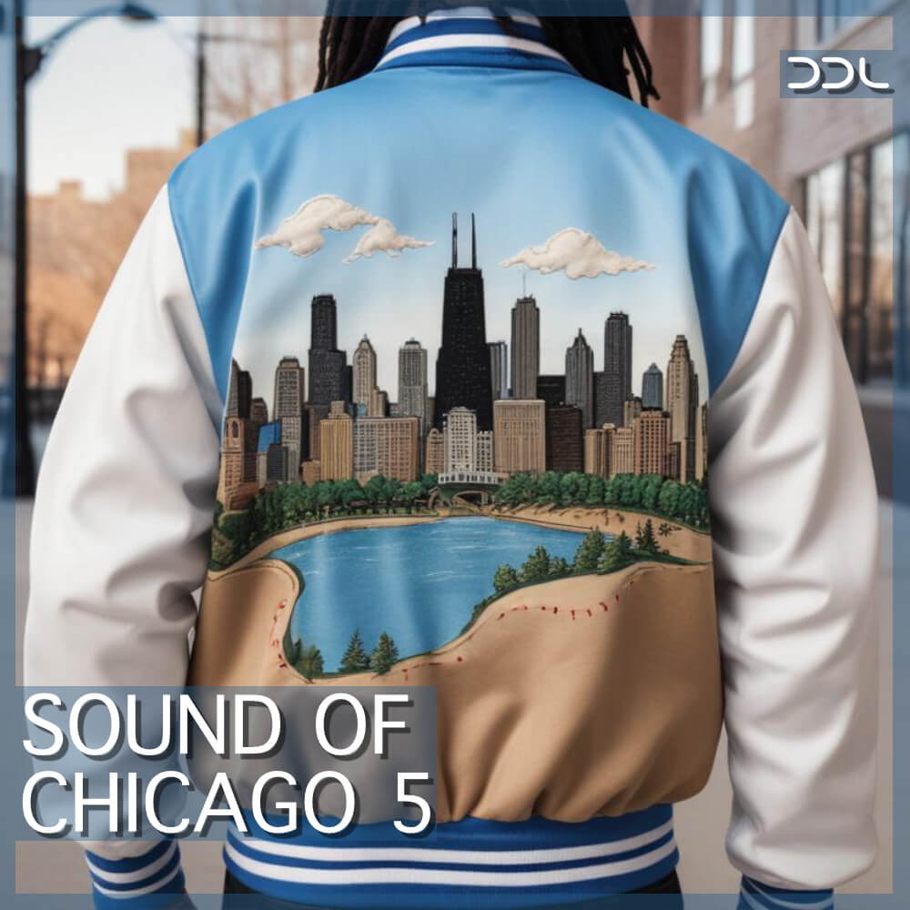 Deep Data Loops - Sound of Chicago 5 Sample Packs Software GUI Artwork