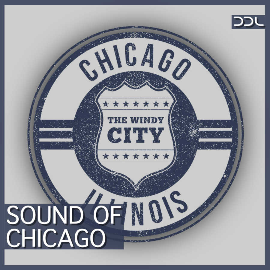 Deep Data Loops - Sound of Chicago Sample Packs Software GUI Artwork