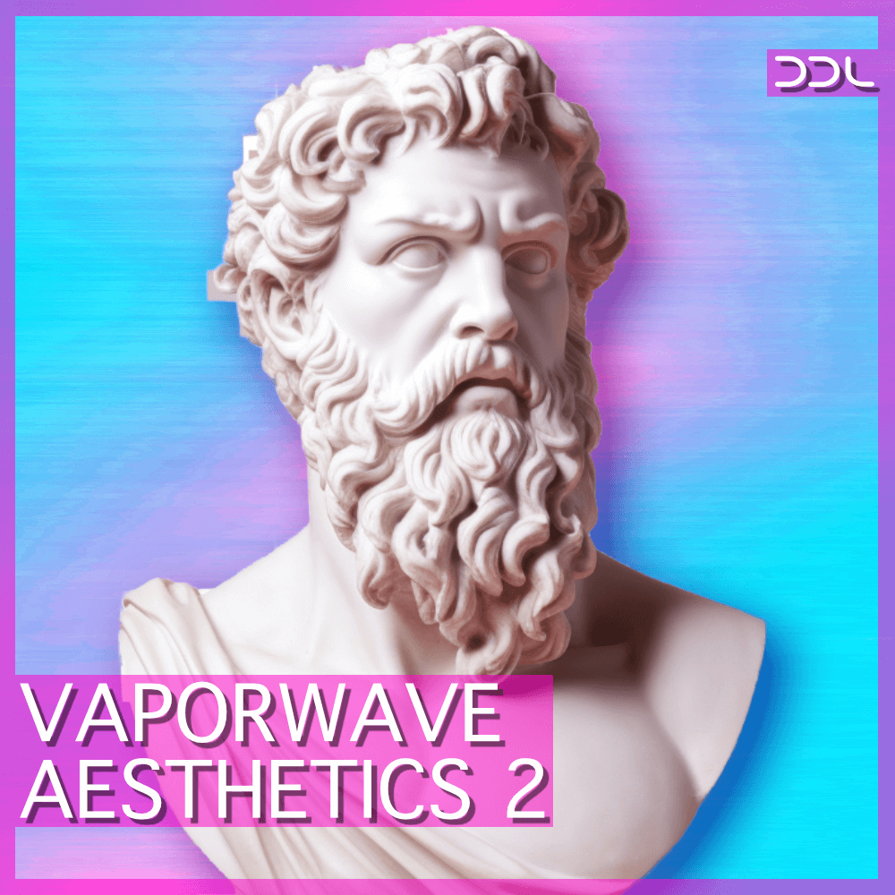 Deep Data Loops - Vaporwave Aesthetics 2 Sample Packs Software GUI Artwork