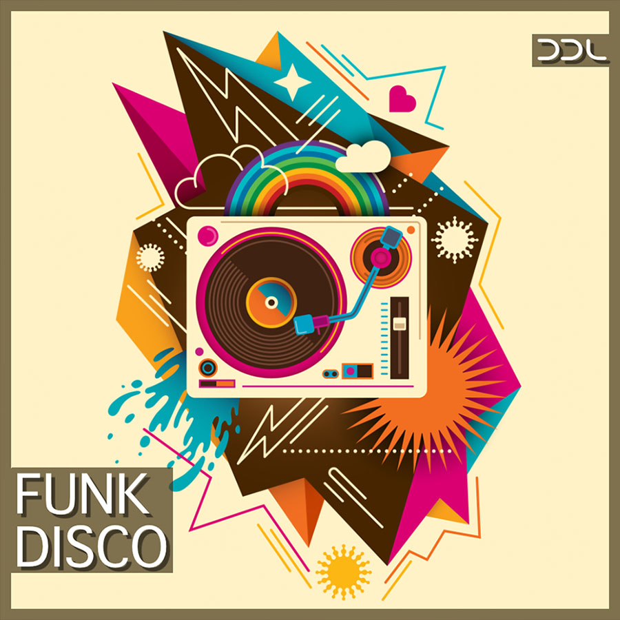 Deep Data Loops - Funk Disco Sample Packs Software GUI Artwork