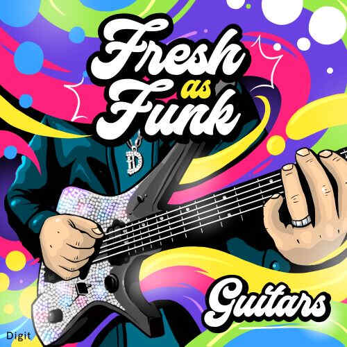 Digit Sounds - Fresh as Funk Guitars Sample Packs Software GUI Artwork