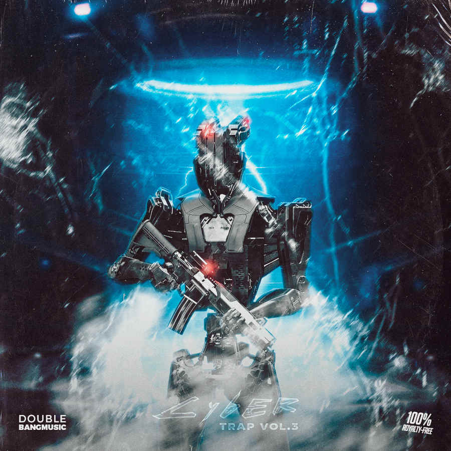 Double Bang Music - Cyber Trap Vol.3 Sample Packs Software GUI Artwork