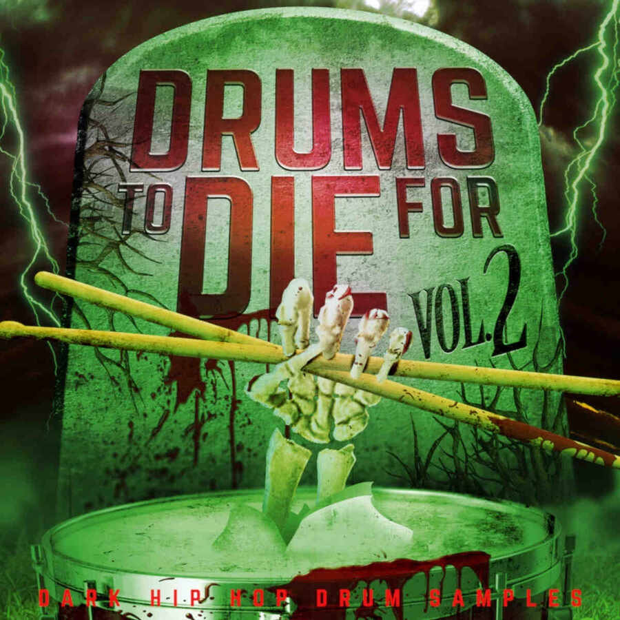 Epic Stock Media - Drums To Die For Vol. 2 Sample Packs Software GUI Artwork