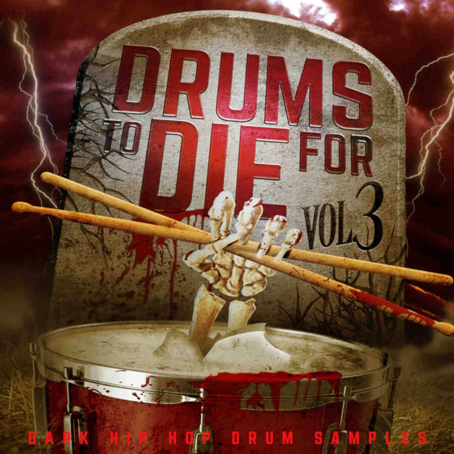 Epic Stock Media - Drums To Die For Vol. 3 Sample Packs Software GUI Artwork