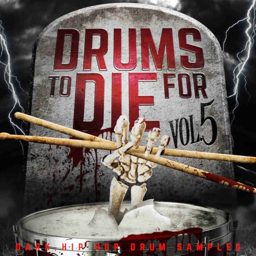 Epic Stock Media - Drums To Die For Vol. 5 Sample Packs Software GUI Artwork
